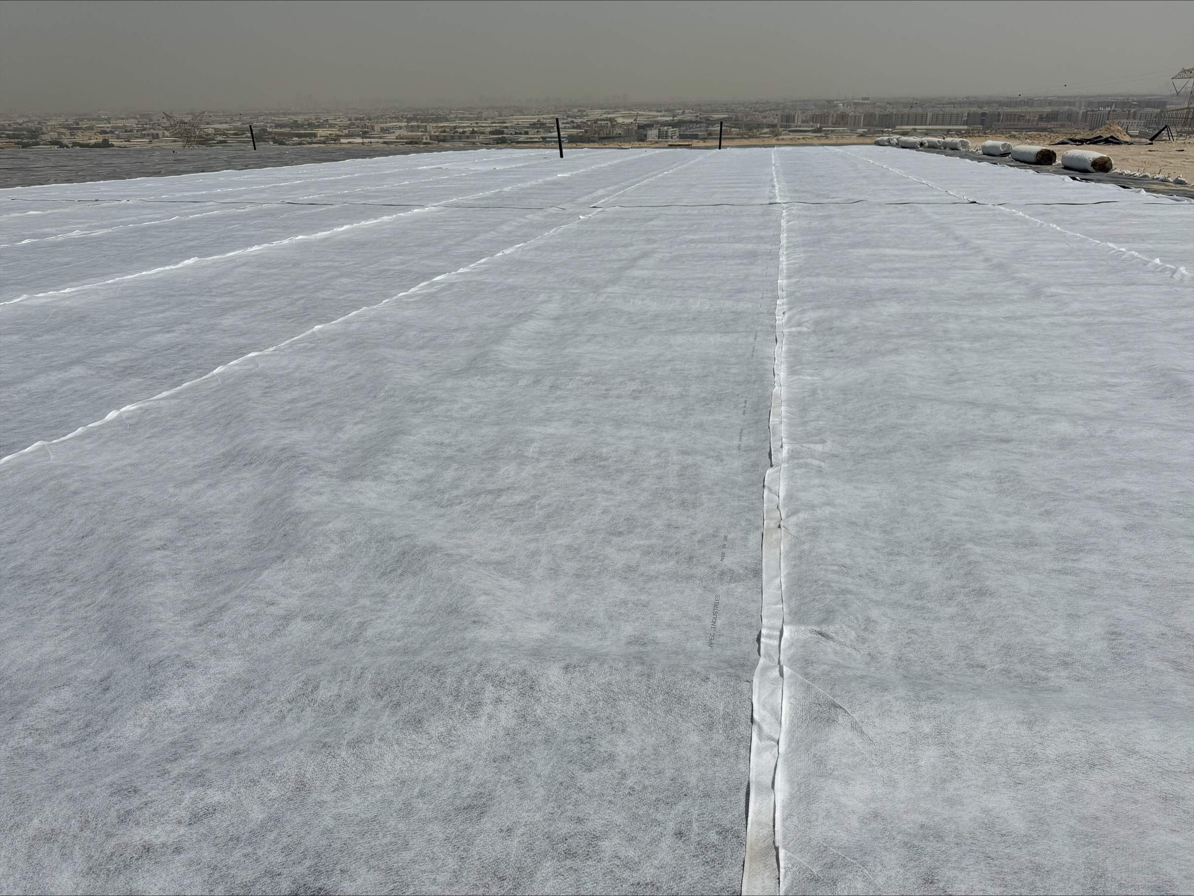 Salinity control in landscaping and green areas